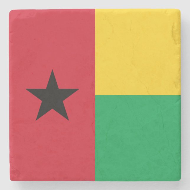 Guinea Bissau Steinuntersetzer (Vorderseite)