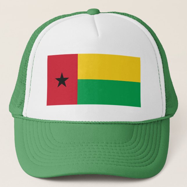 Guinea Bissau Truckerkappe (Vorderseite)