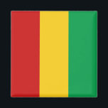Guinea-Conakry-Flag-Magnet Magnet<br><div class="desc">Dekorativer Magnet mit der Flagge von Guinea-Conakry - Anpassen Sie es: Bilder anpassen; einen Namen/Slogan für persönliche Geschenke hinzufügen; ein Unternehmen/Club Logo für Werbeartikel © 2008 FlagAndMap hinzufügen.</div>