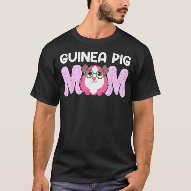 Guinea der Mütter Schweinefleisch Mama T-Shirt (Vorderseite)