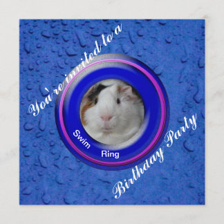 Guinea des Party Einladung