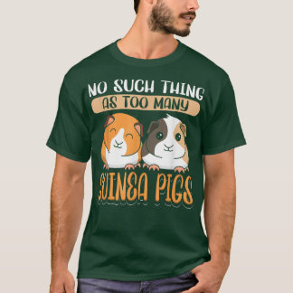 Guinea, die so etwas wie zu viele Schweine der Gui T-Shirt