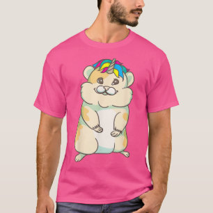 Guinea Einhorn Schwein Cool Hamster Reiten Funny T-Shirt