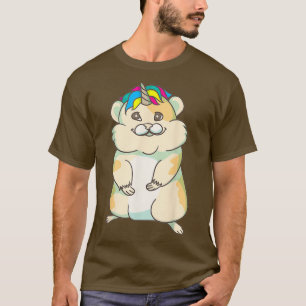 Guinea Einhorn Schwein Cool Hamster Reiten Funny T-Shirt