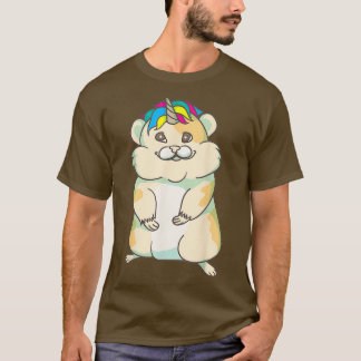 Guinea Einhorn Schwein Cool Hamster Reiten Funny T-Shirt