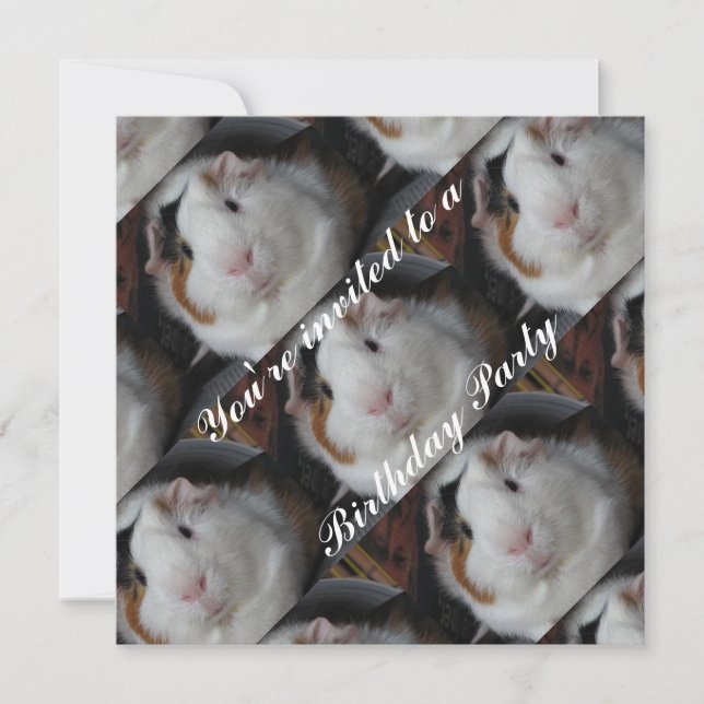 Guinea Einladung (Vorderseite)