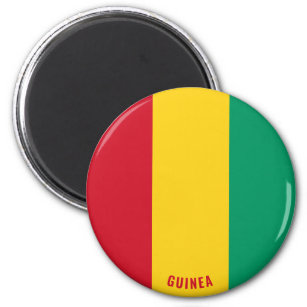 Guinea Flag Patriotic Magnet