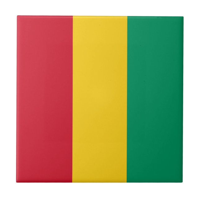 Guinea Fliese (Vorderseite)