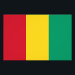 Guinea Fotodruck<br><div class="desc">Patriotische Flagge der Guinea.</div>