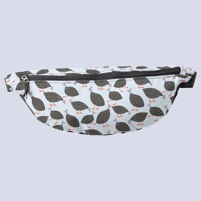 Guinea Fowl Fun Bauchtasche (Fun Guinea Fowl pattern fanny pack bag for bird lovers)