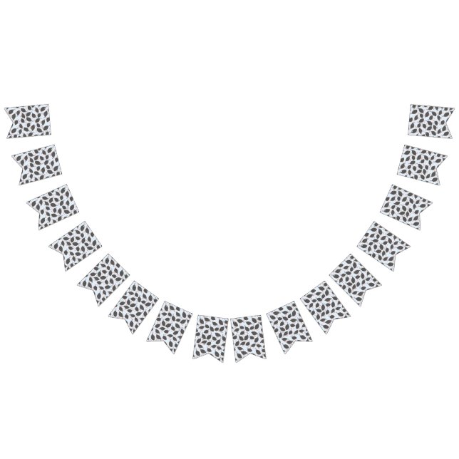 Guinea Fowl Muster Wimpelkette (Alle)