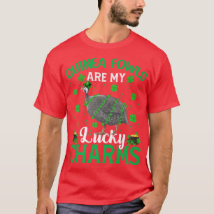 Guinea Fowl sind meine glückliche Charme Guinea Fo T-Shirt