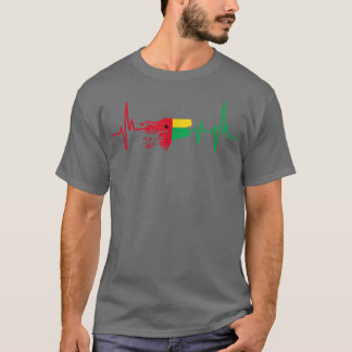 Guinea für Heartbeat Design T-Shirt