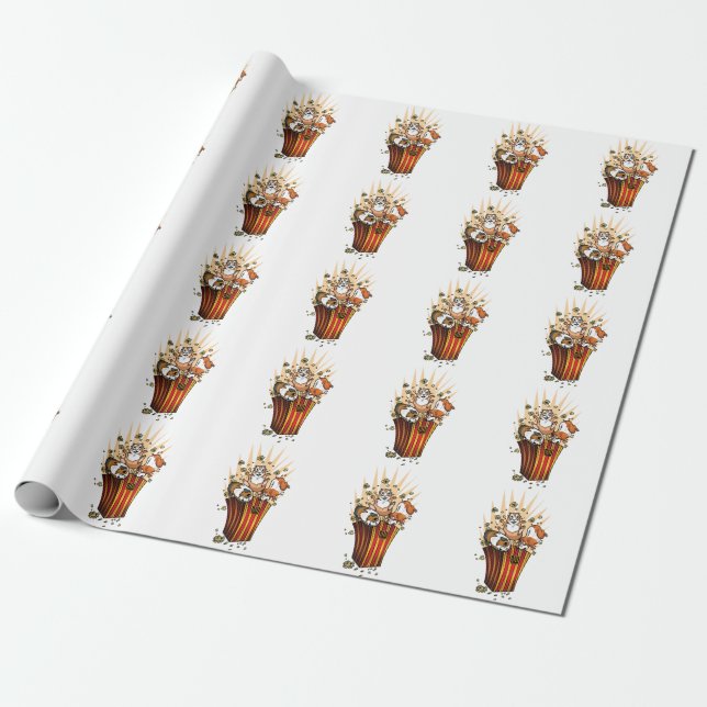 Guinea Geschenkpapier (Ungerollt)