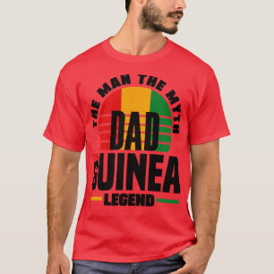 Guinea Guineische Guinea Flaggen Tag1 T-Shirt