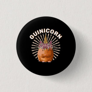 Guinea Guinicorn Button