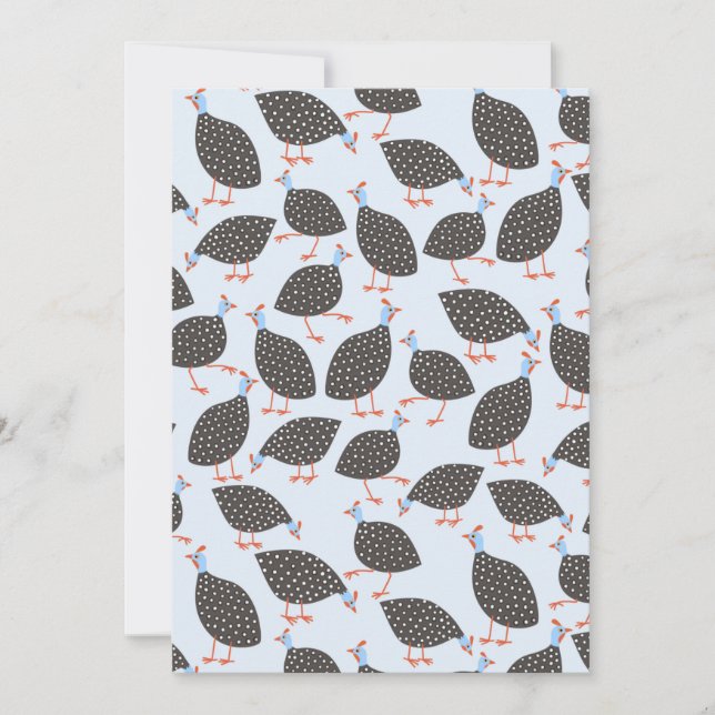 Guinea Hen Bird (Vorderseite)