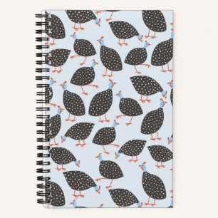 Guinea Hen Bird Notizbuch