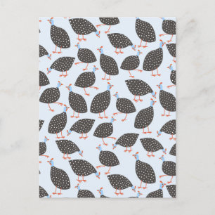 Guinea Hen Bird Postkarte