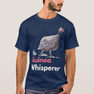 Guinea Hen Fowl Farm Tiere Land Geflügel T-Shirt