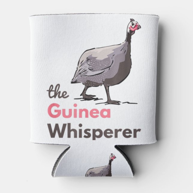 Guinea Hen Fowl Guineafowl Geflügelfarm Dosenkühler (Vorderseite)