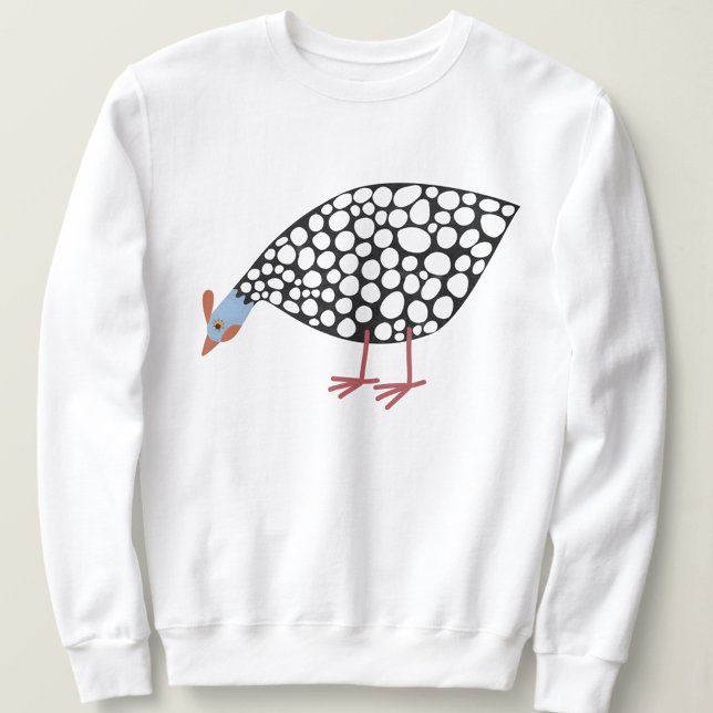 Guinea Hen Sweatshirt (Cute Guinea Fowl t-shirt)