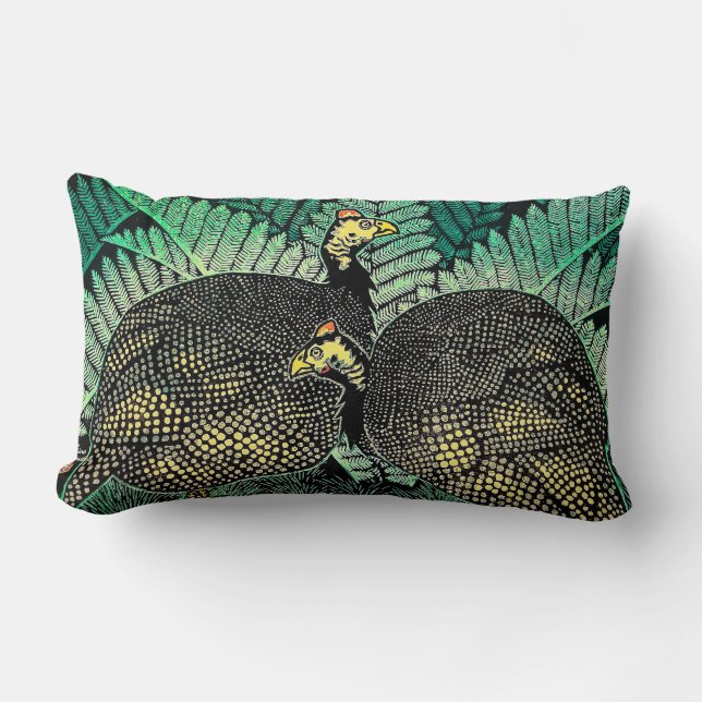 Guinea-Hennen Kasamatsu shiro Lendenkissen (Vorderseite)