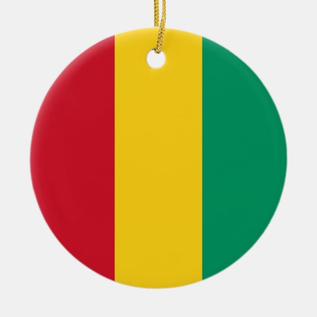 Guinea Keramik Ornament (Vorne)