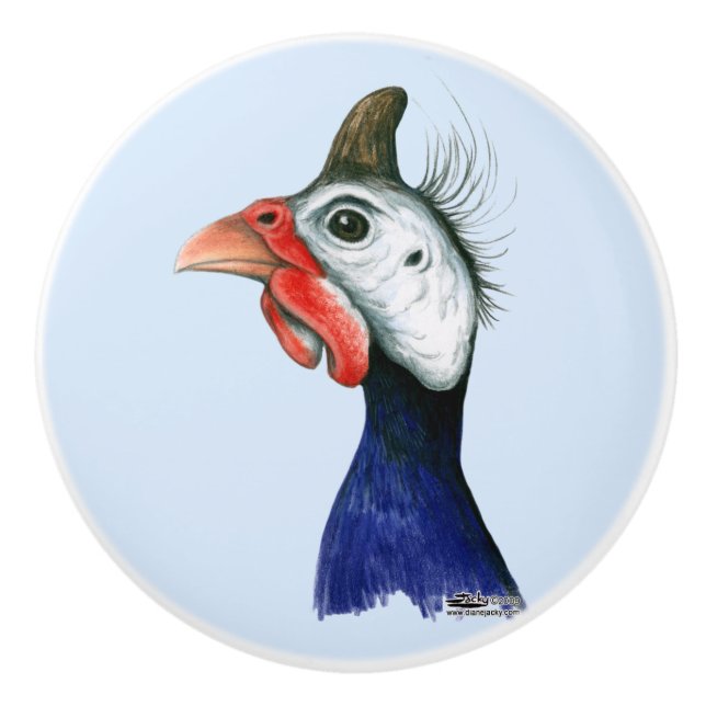 Guinea Keramikknauf (Vorderseite)