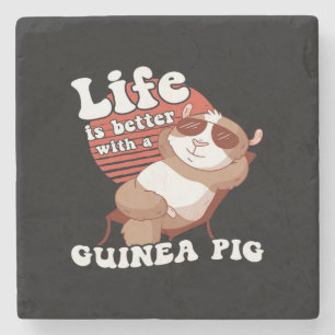 Guinea Kühlen Schweinebesen ist besser mit Guinea Steinuntersetzer