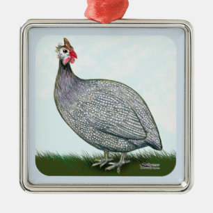 Guinea Lavender Silbernes Ornament