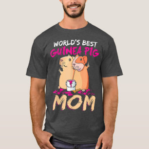 Guinea Mädchen Guinea Schwein Frauen Welten beste T-Shirt