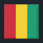 Guinea Magnet<br><div class="desc">Anpassbare World Flag Produkte - Bitte fühlen Sie sich frei,  Ihren eigenen Text hinzuzufügen.</div>