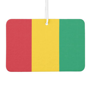 Guinea National World Flag Autolufterfrischer