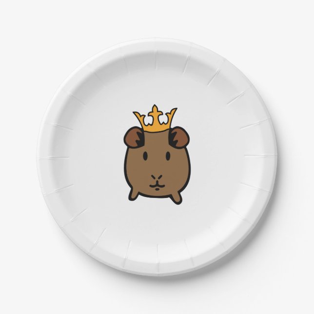 Guinea Pappteller (Vorderseite)