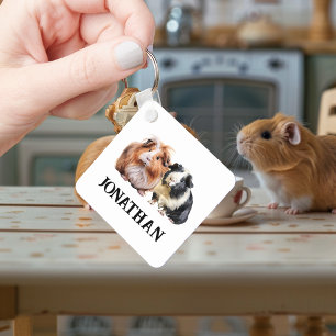 Guinea Personalisiert Schlüsselanhänger
