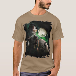 Guinea Pig 3 Mondwolf Wolfen Howling  T-Shirt