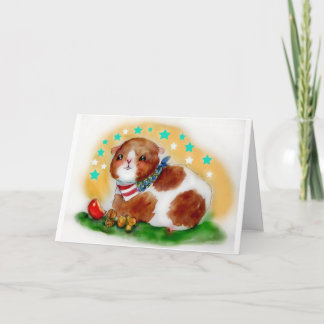 Guinea pig 4th of July Card! Karte