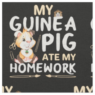 Guinea Pig Ate Hausaufgaben Stoff
