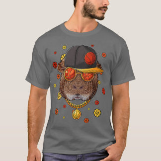 Guinea Pig Basketball Basketball Team Trainer Spuk T-Shirt