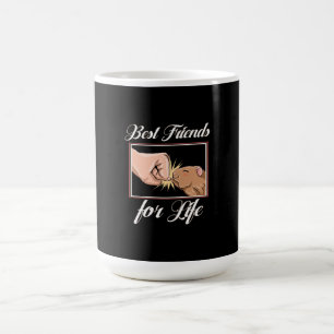 Guinea Pig Best Friends for Life  Niedlicher Heimt Kaffeetasse