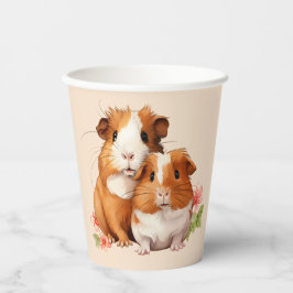 Guinea Pig Buddies Pappbecher