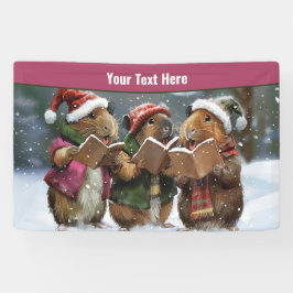 Guinea Pig Carol Singers Banner