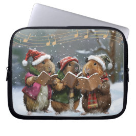 Guinea Pig Carol Singers Laptopschutzhülle
