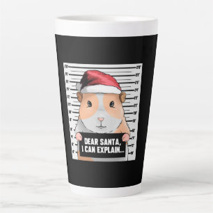 Guinea Pig Christmas Cavy Lieber Santa I kann erkl Milchtasse