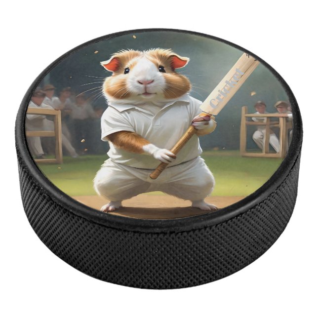 Guinea Pig Cricket, Eishockey Puck (3/4)