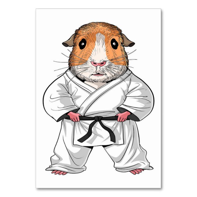 Guinea Pig Cute Animals Perfect Gift Ideas Tischnummer (Vorderseite)