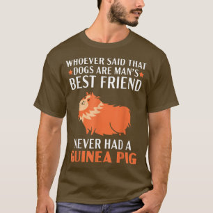 Guinea Pig Dad Mom Rodent Pet Lover Wheek Wheek Ca T-Shirt