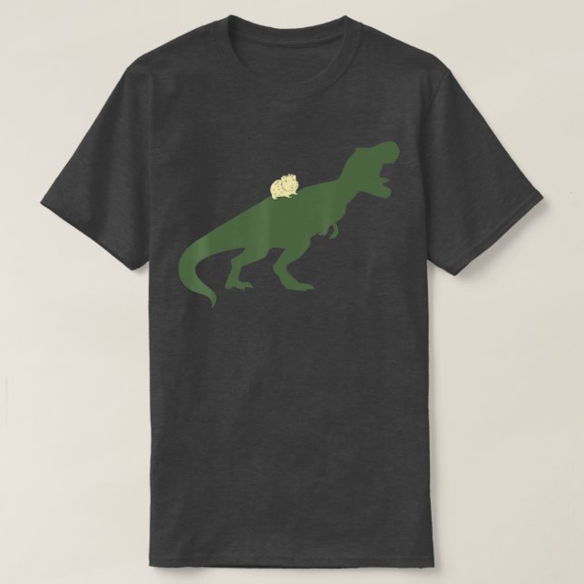 Guinea Pig Dinosaur T-Rex Guinea Schwein - 1 T-Shirt (Design vorne)