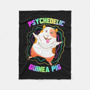 Guinea Pig EDM Party Fleecedecke